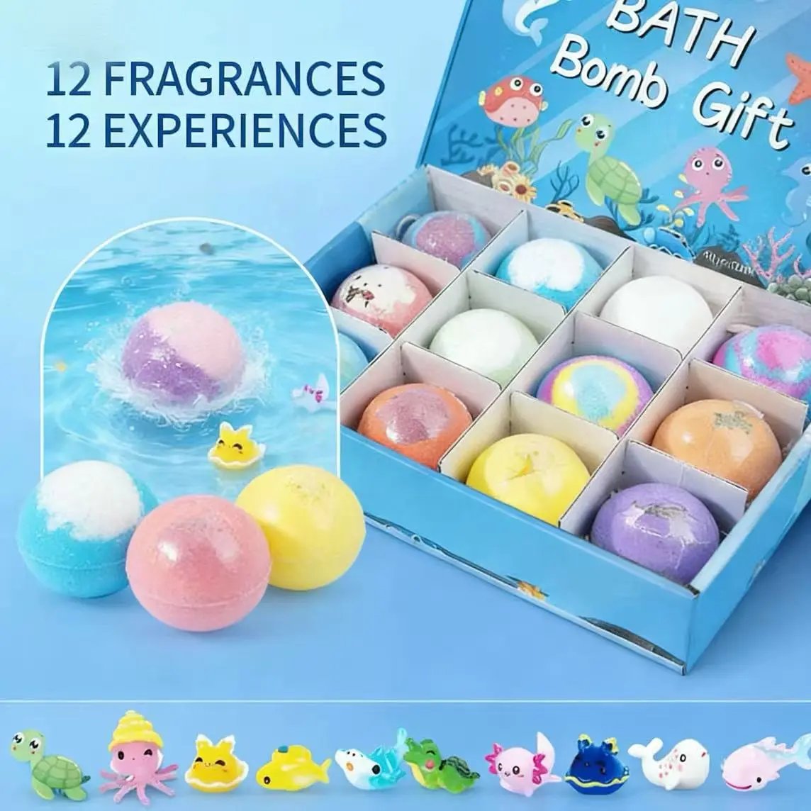 🛁 Kids Surprise Bath Bombs (12 Pack)