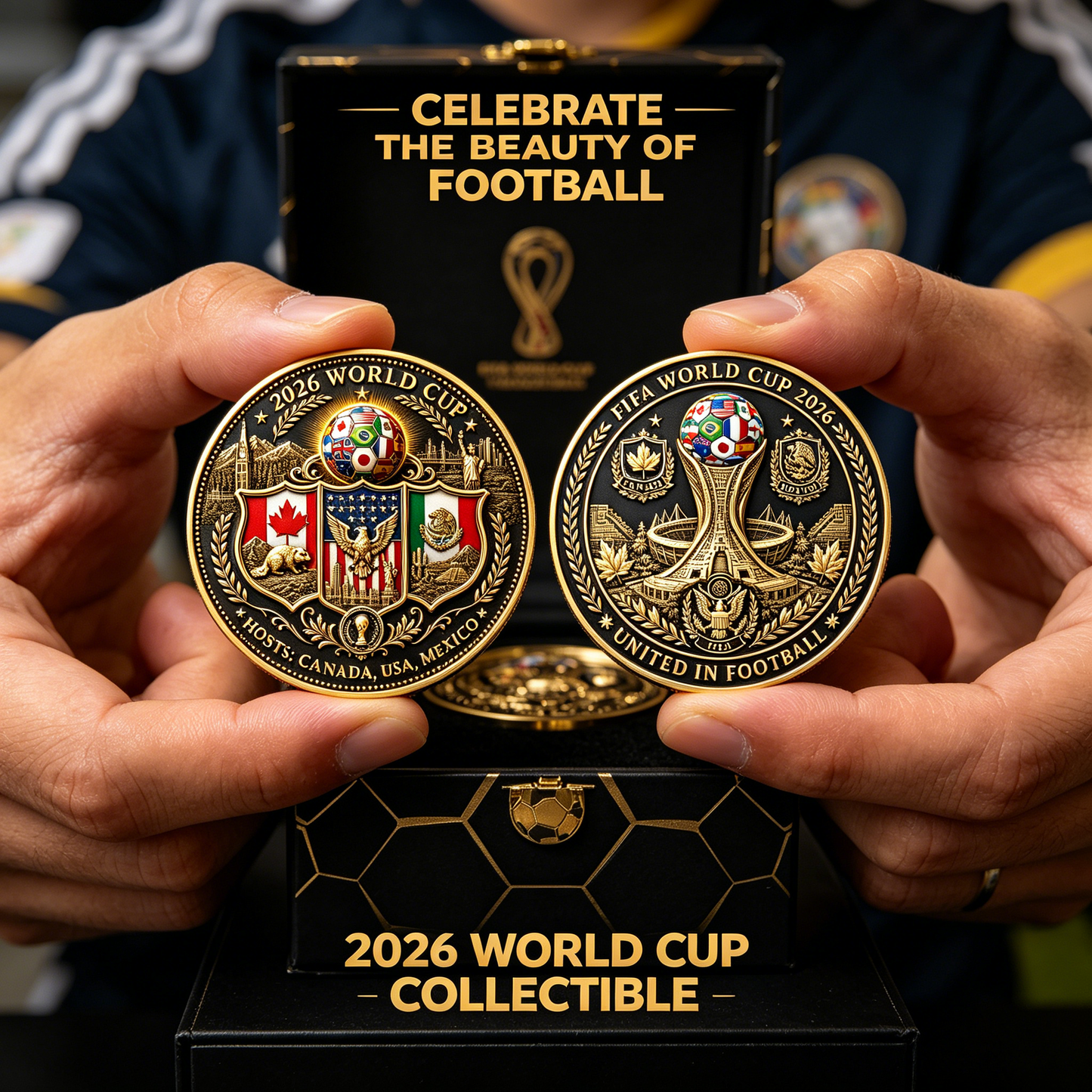 2026 World Cup Tri-Nation Hosts COIN