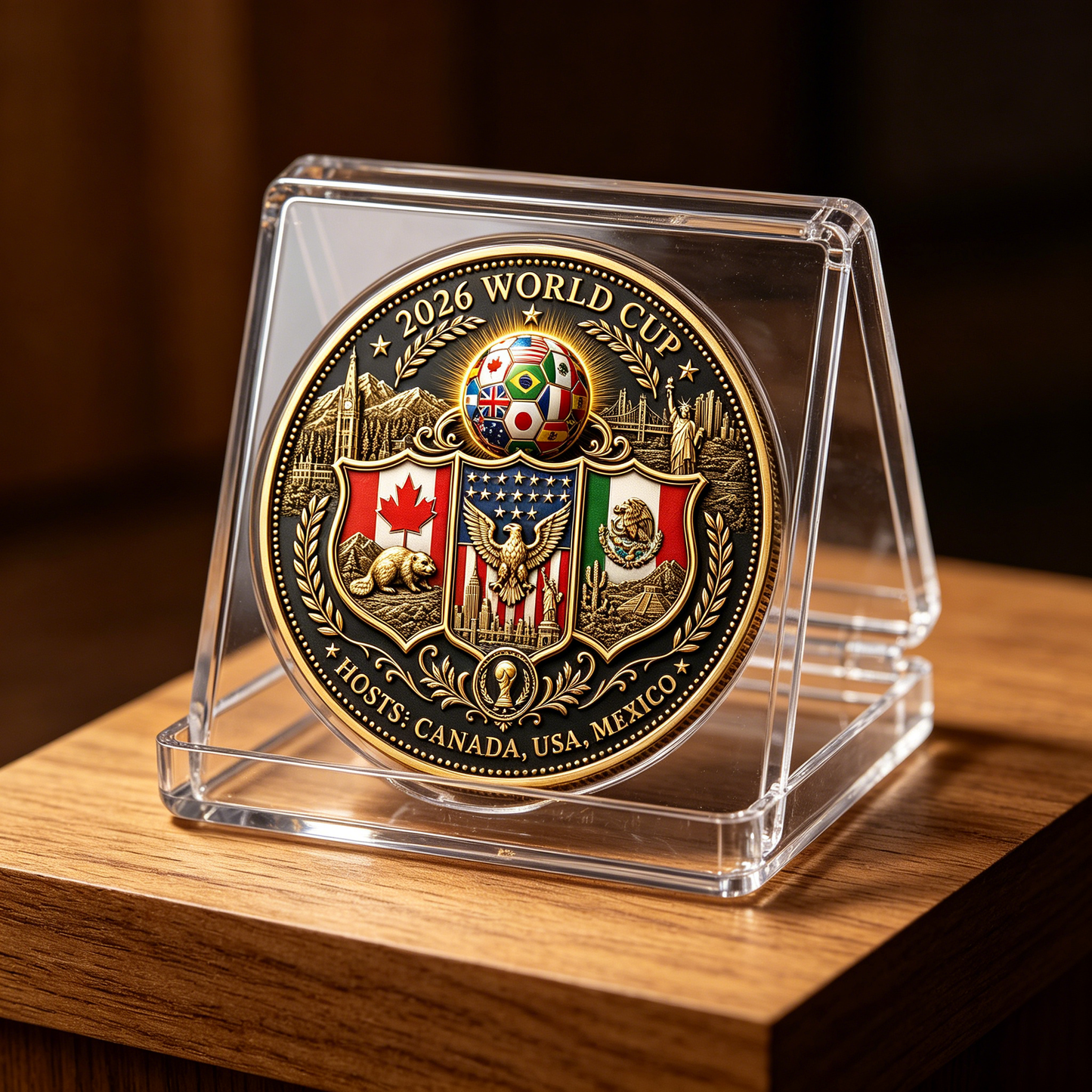 2026 World Cup Tri-Nation Hosts COIN
