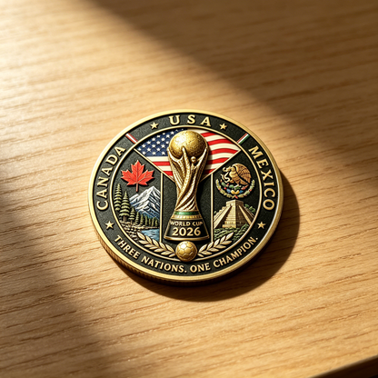 2026 WORLD CUP COMMEMORATIVE COIN
