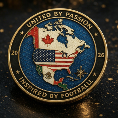 2026 WORLD CUP COMMEMORATIVE COIN