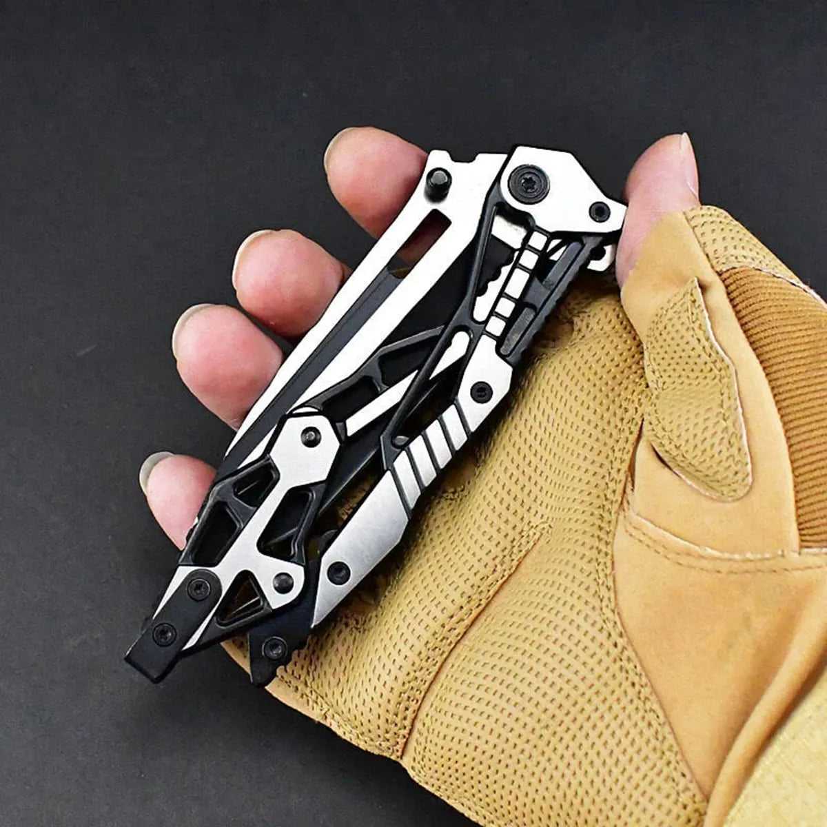 🌲2026 Holiday Special Price 🔥Mechanical Armor Magic Folding Knife - GS32