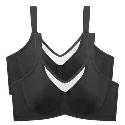 🏆 Last Day Special Price £10.99 ! 💐Women's Elegant Sheer Full Coverage Plus Size Bra