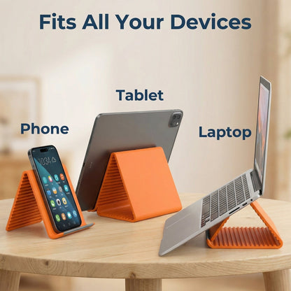 Flexible Silicone Aluminum Phone holder stand