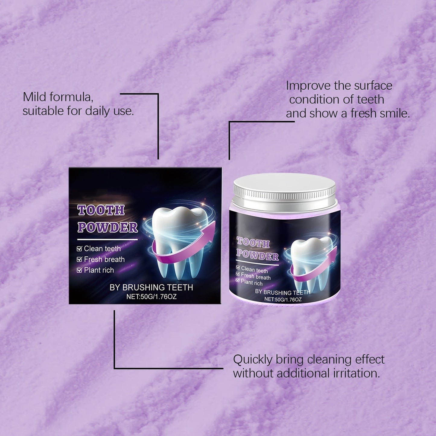 ✨2026 New Arrivals: 50% Off for a Limited Time!🔥 Advanced Teeth Whitening Powder